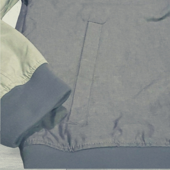 MINT - INC International Concepts - Full Zipper Jacket / Windbreaker GRAY XL - Picture 4 of 7